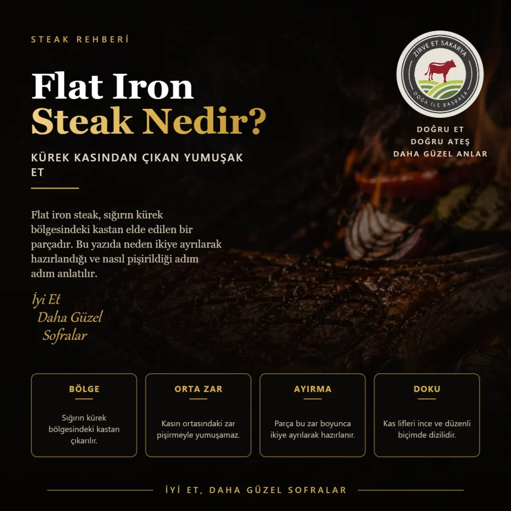 Flat Iron Steak Nedir? Nasıl Pişirilir?